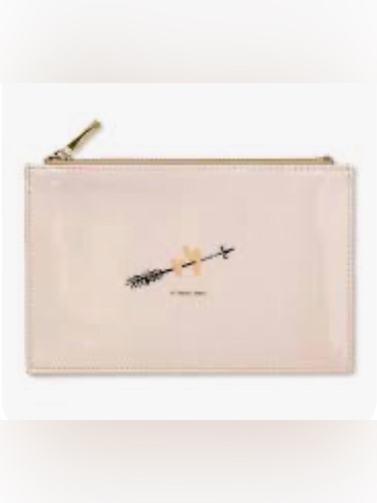kate spade Accessories - Kate Spade "It Takes Two" blush zippered pencil pouch